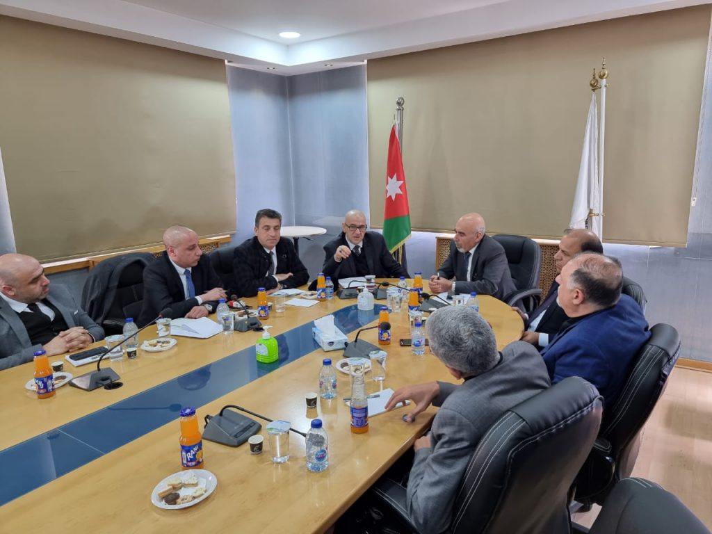زيارة وفد من سلطة الاراضي لمملكة الأردنية الهاشمية لتعزيز التعاون العقاري